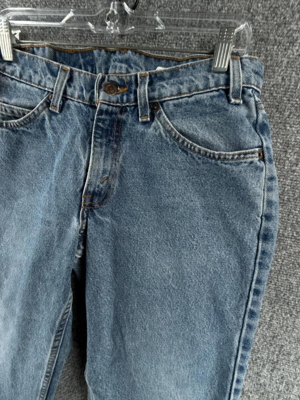 VTG Levis 562 Orange Tab Light Wash Denim Blue Jeans 90s 80s ACTL 28X27.5
